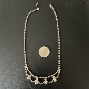 Dazzling Silver Crystal Necklaces